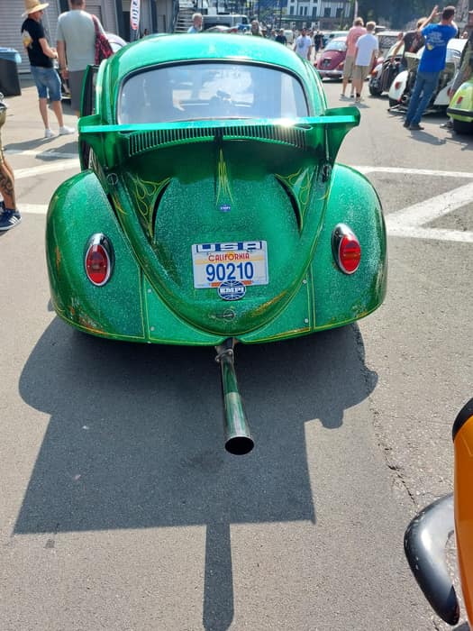 Aircooled Volkswagens at Le Bug Show 2025, Spa Francorchamps.