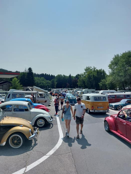 Aircooled Volkswagens at Le Bug Show 2025, Spa Francorchamps.