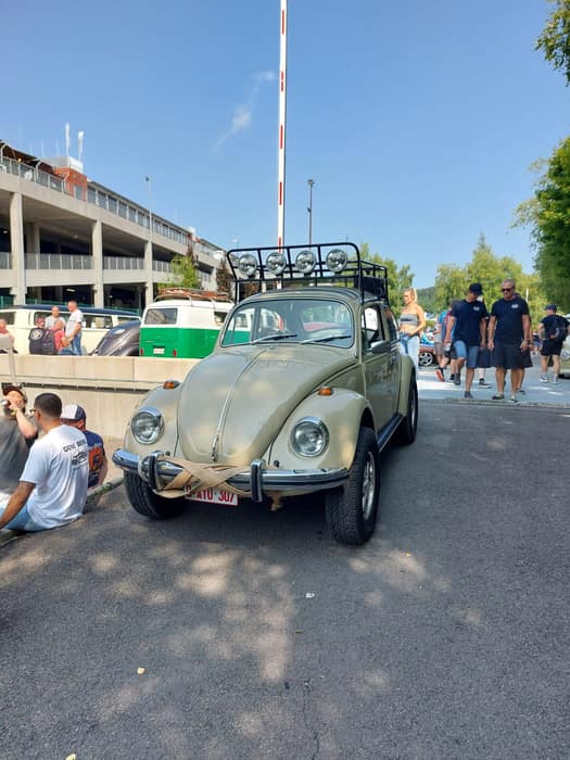 Aircooled Volkswagens at Le Bug Show 2025, Spa Francorchamps.