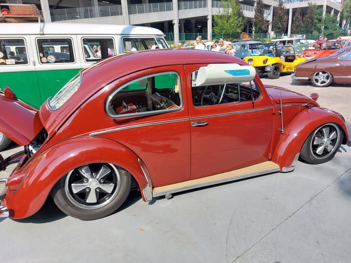 Aircooled Volkswagens at Le Bug Show 2025, Spa Francorchamps.