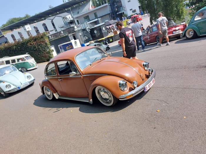 Aircooled Volkswagens at Le Bug Show 2025, Spa Francorchamps.