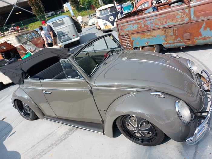 Aircooled Volkswagens at Le Bug Show 2025, Spa Francorchamps.