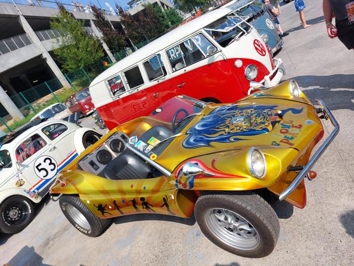 Aircooled Volkswagens at Le Bug Show 2025, Spa Francorchamps.
