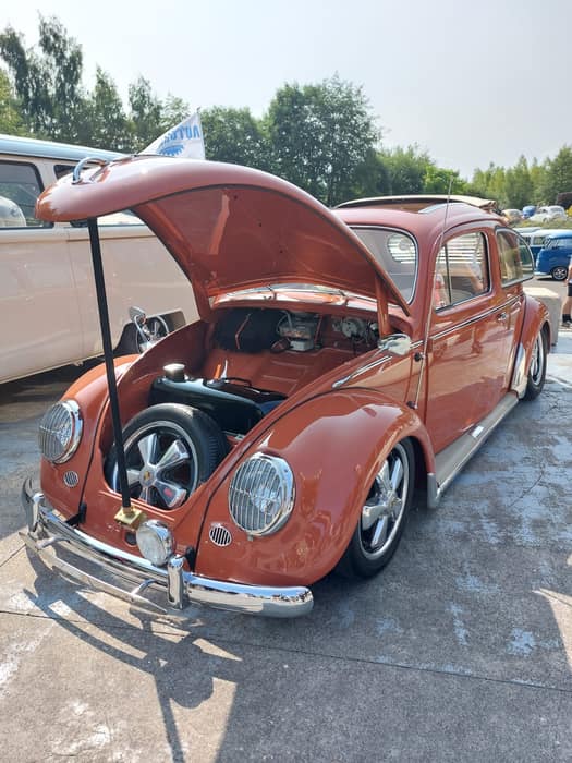 Aircooled Volkswagens at Le Bug Show 2025, Spa Francorchamps.