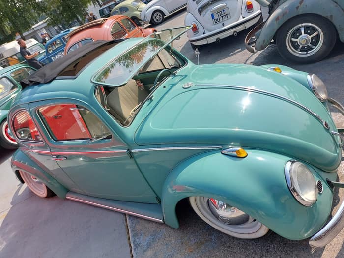 Aircooled Volkswagens at Le Bug Show 2025, Spa Francorchamps.