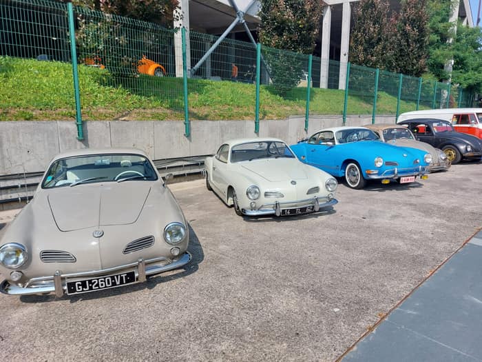 Aircooled Volkswagens at Le Bug Show 2025, Spa Francorchamps.