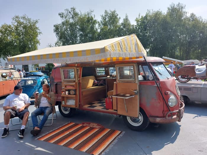 Aircooled Volkswagens at Le Bug Show 2025, Spa Francorchamps.