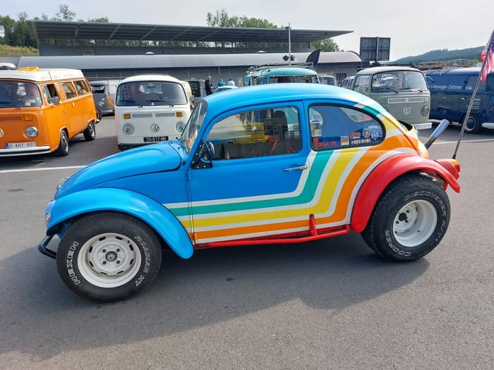 Aircooled Volkswagens at Le Bug Show 2025, Spa Francorchamps.