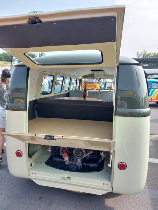 Aircooled Volkswagens at Le Bug Show 2025, Spa Francorchamps.