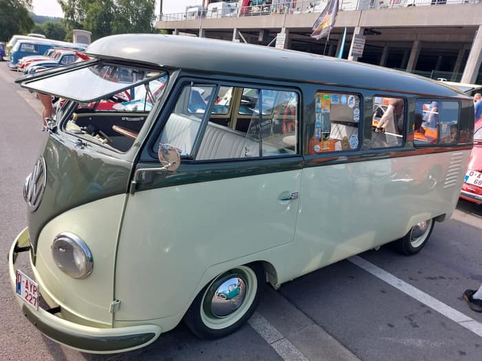 Aircooled Volkswagens at Le Bug Show 2025, Spa Francorchamps.