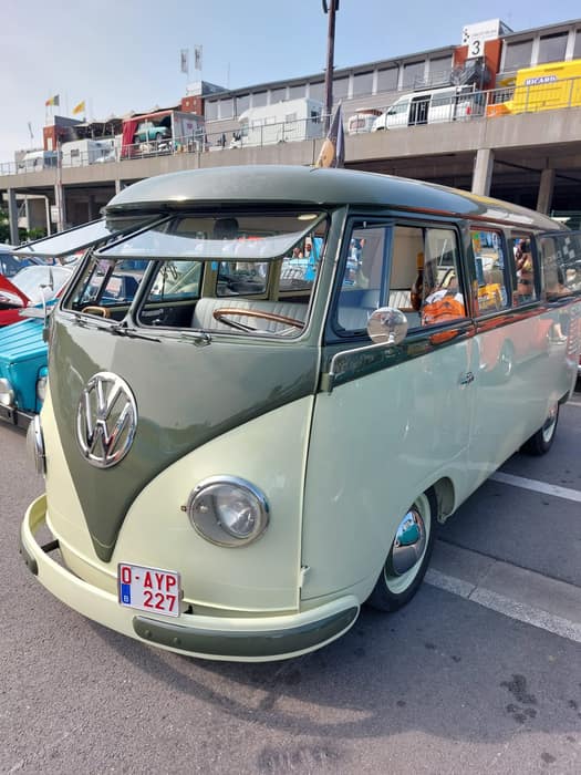 Aircooled Volkswagens at Le Bug Show 2025, Spa Francorchamps.