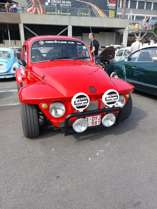 Aircooled Volkswagens at Le Bug Show 2025, Spa Francorchamps.