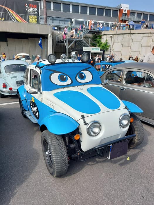 Aircooled Volkswagens at Le Bug Show 2025, Spa Francorchamps.