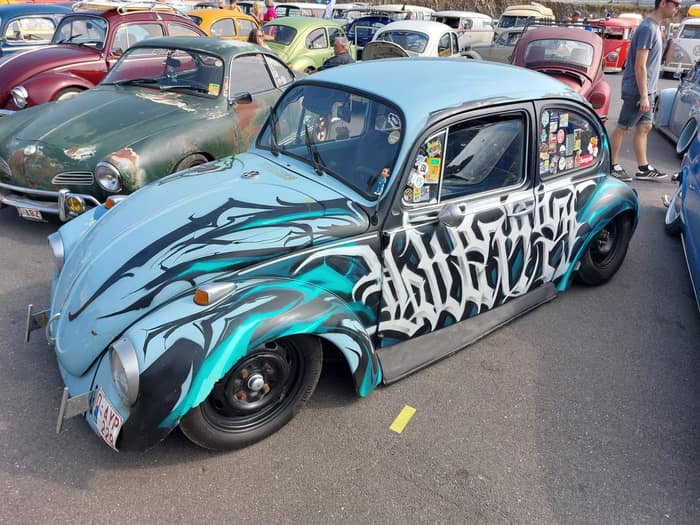 Aircooled Volkswagens at Le Bug Show 2025, Spa Francorchamps.