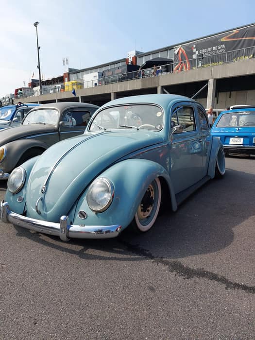 Aircooled Volkswagens at Le Bug Show 2025, Spa Francorchamps.