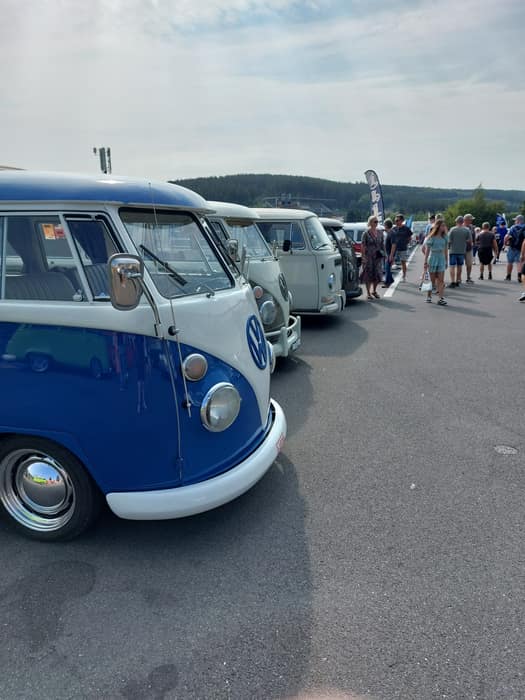 Aircooled Volkswagens at Le Bug Show 2025, Spa Francorchamps.